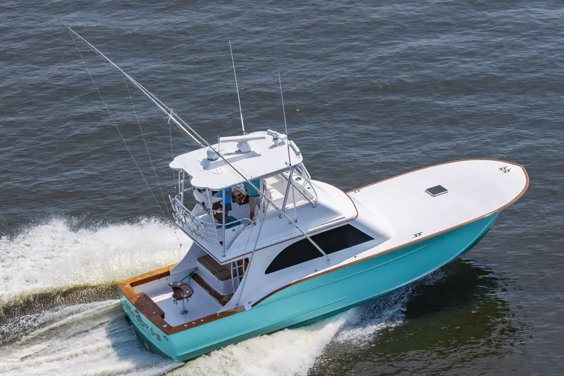 Slide: The Image of Custom Carolina 43 Blackwell Convertible 1994 - 68