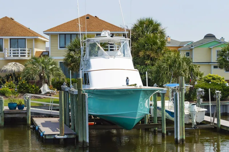 Slide: The Image of Custom Carolina 43 Blackwell Convertible 1994 - 80