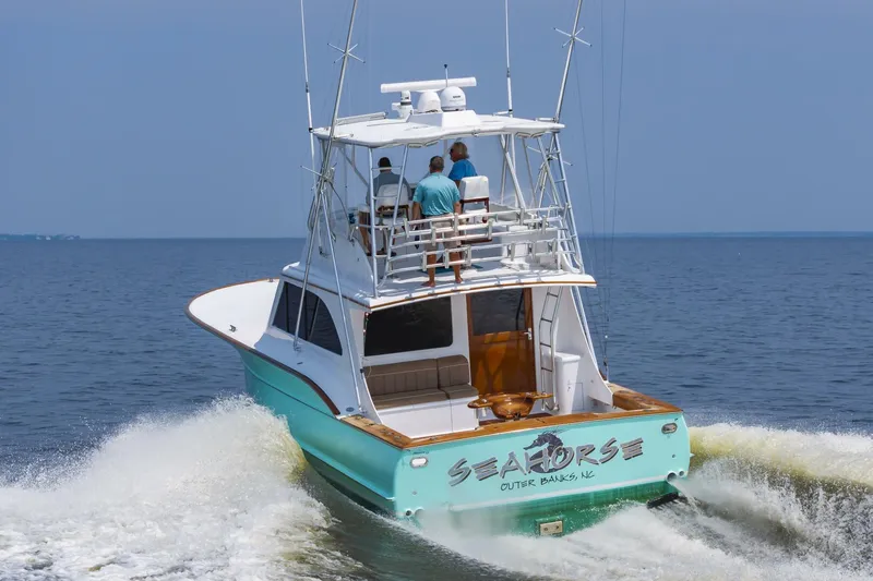 Slide: The Image of Custom Carolina 43 Blackwell Convertible 1994 - 9