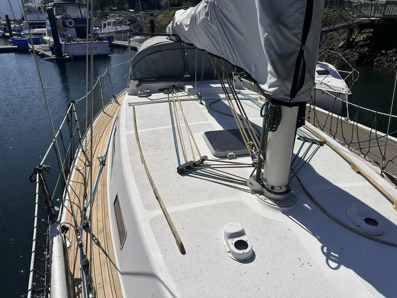Slide: The Image of Custom Whiting Yachts 40 1985 - 4