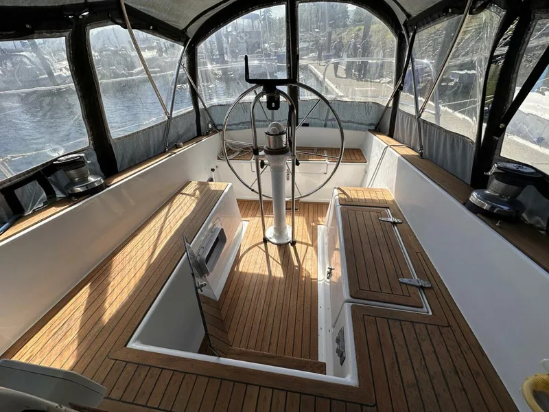 Slide: The Image of Custom Whiting Yachts 40 1985 - 9