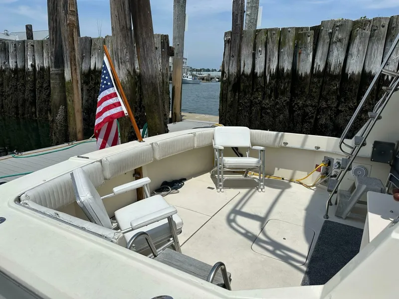 Slide: The Image of Hatteras 36 Convertible 1985 - 2
