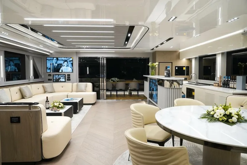 Slide: The Image of Diamond Yachts EF56 Power Catamaran 2026 - 21