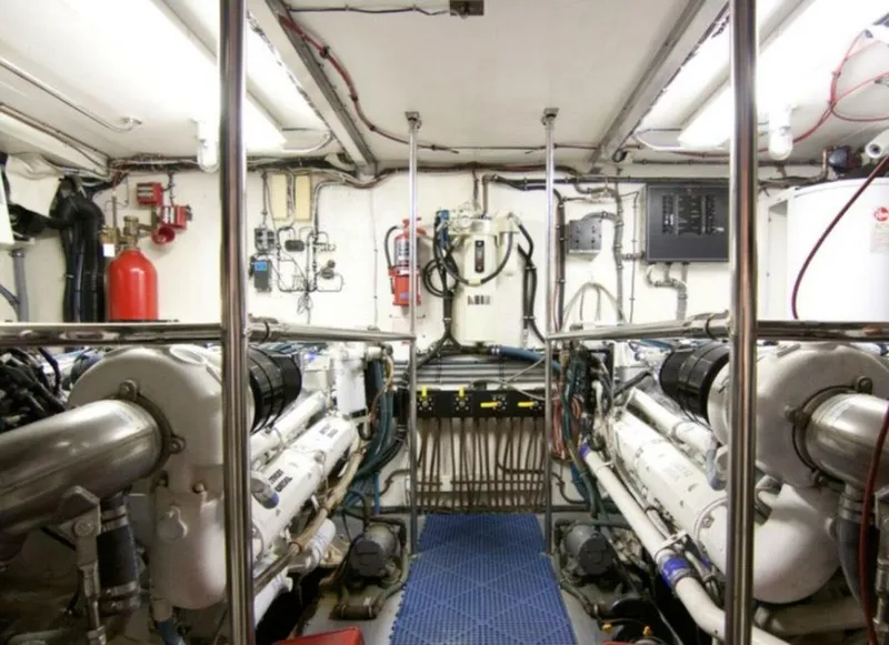 Slide: The Image of Hatteras 70 Cockpit Motor Yacht 1994 - 63