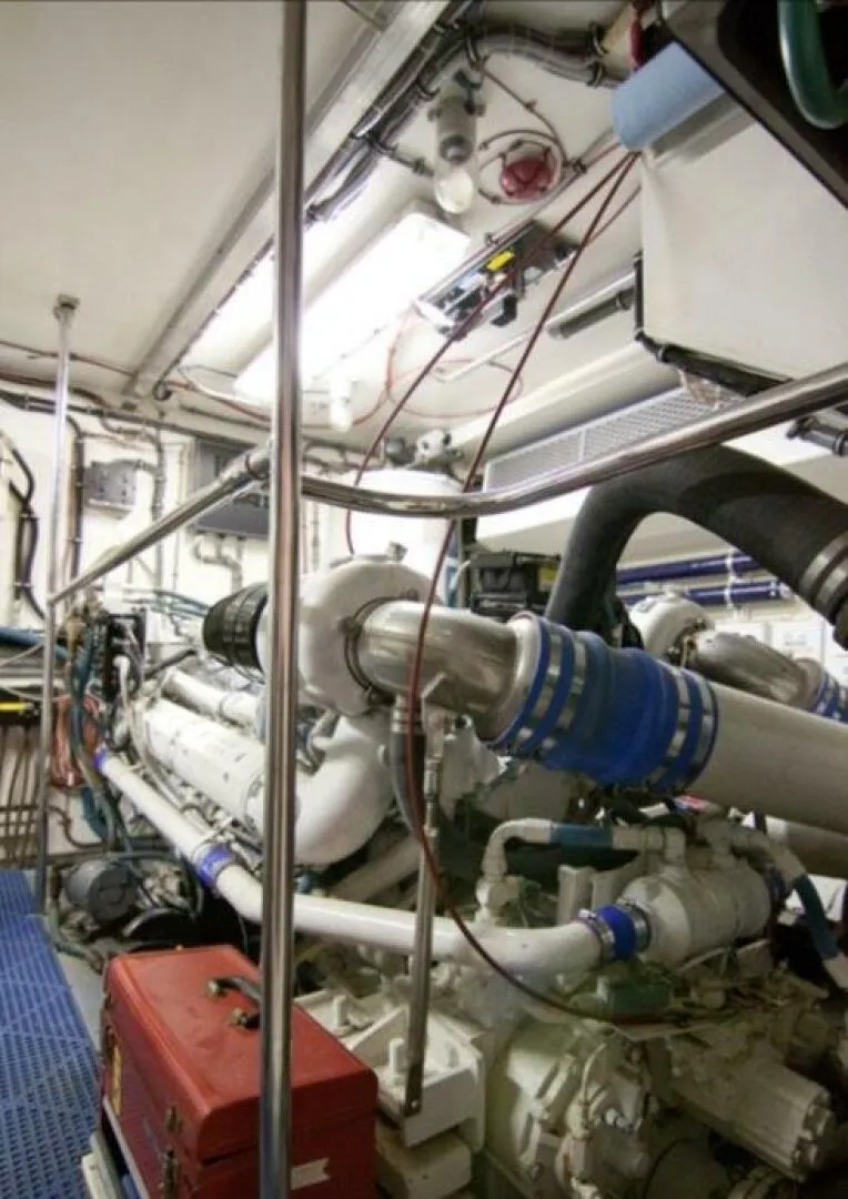 Slide: The Image of Hatteras 70 Cockpit Motor Yacht 1994 - 65