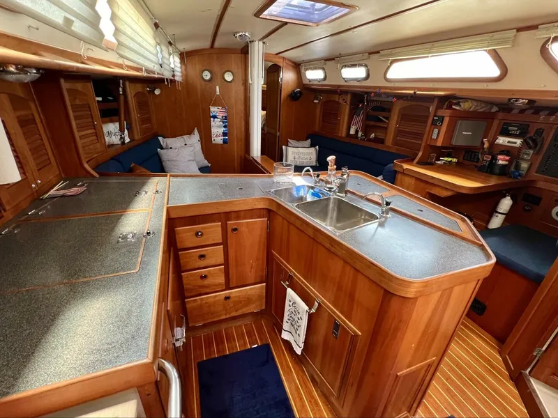 Slide: The Image of Sabre 402 Sail 1999 - 10