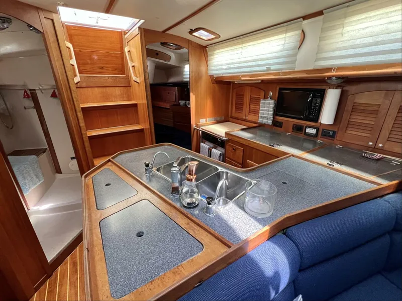 Slide: The Image of Sabre 402 Sail 1999 - 12