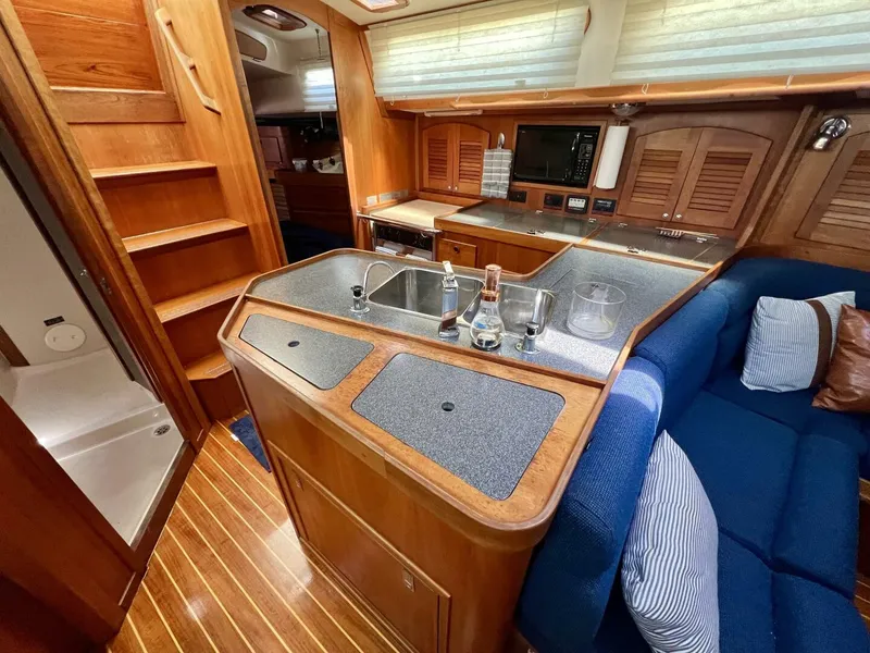 Slide: The Image of Sabre 402 Sail 1999 - 13