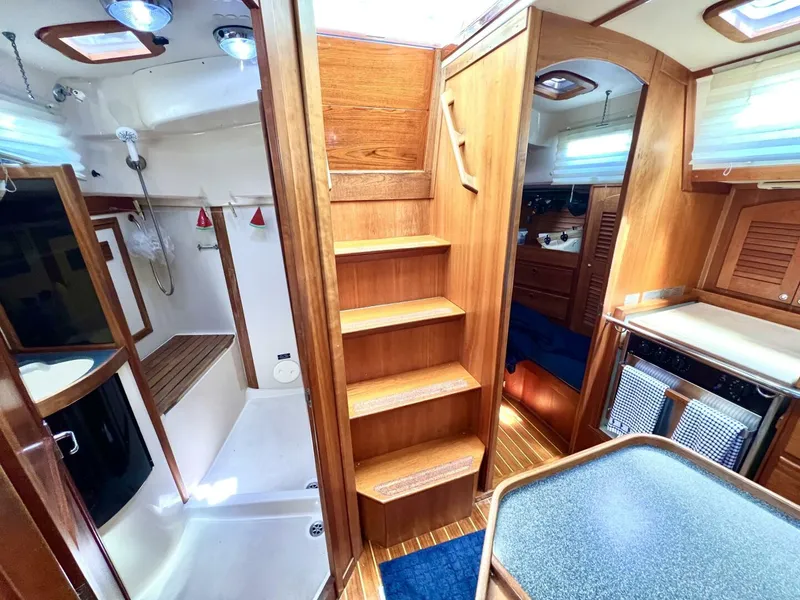 Slide: The Image of Sabre 402 Sail 1999 - 16