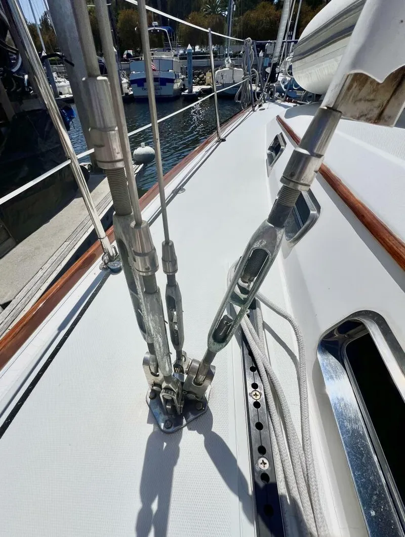 Slide: The Image of Sabre 402 Sail 1999 - 32