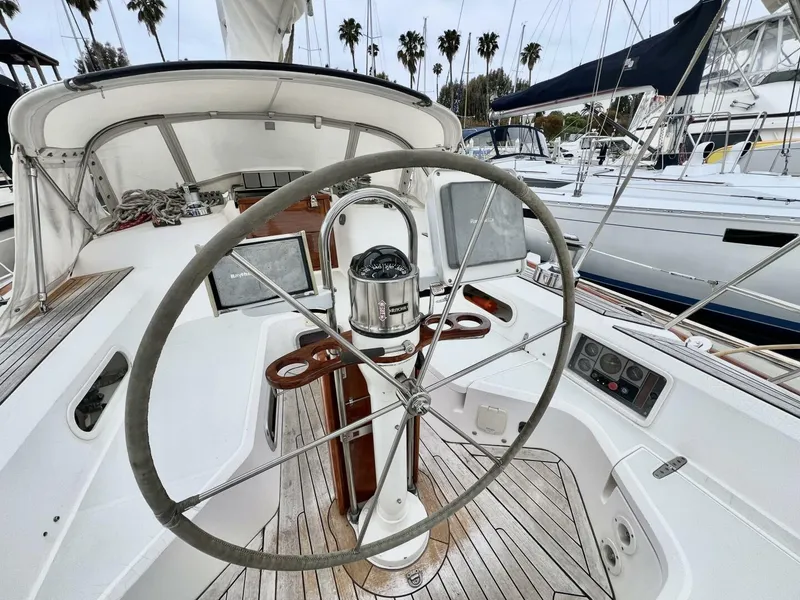 Slide: The Image of Sabre 402 Sail 1999 - 4