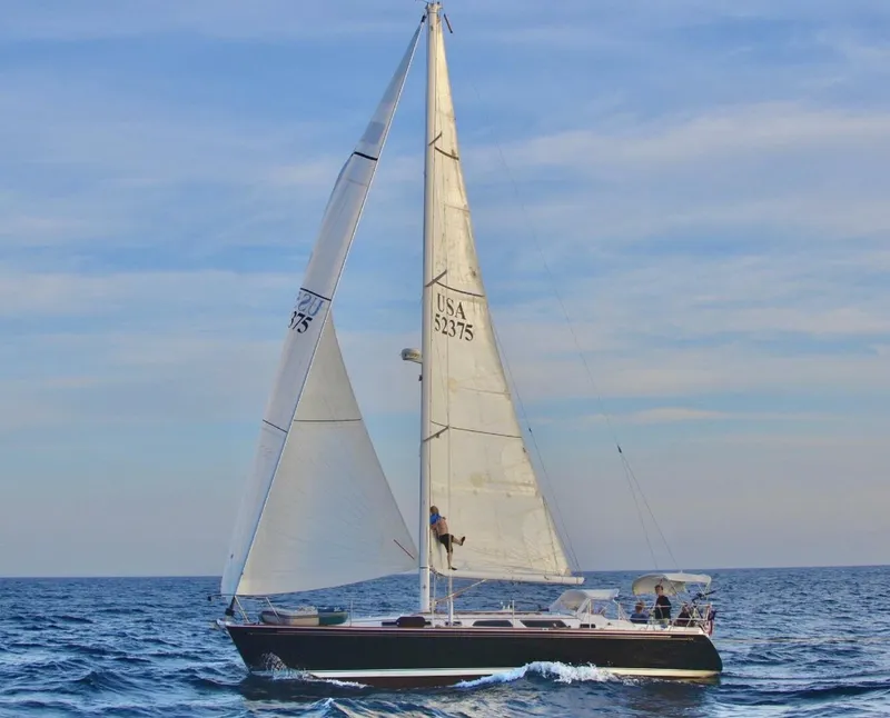 Slide: The Image of Sabre 402 Sail 1999 - 42