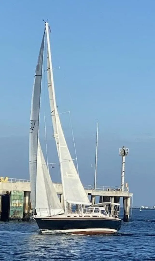 Slide: The Image of Sabre 402 Sail 1999 - 44
