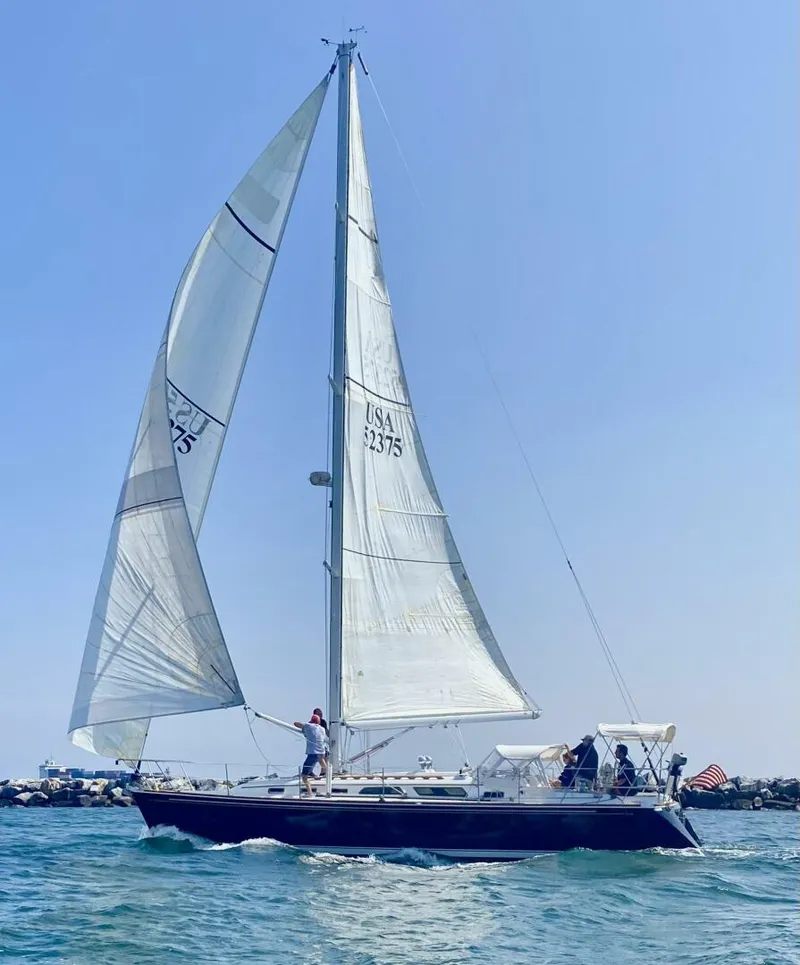 Slide: The Image of Sabre 402 Sail 1999 - 45