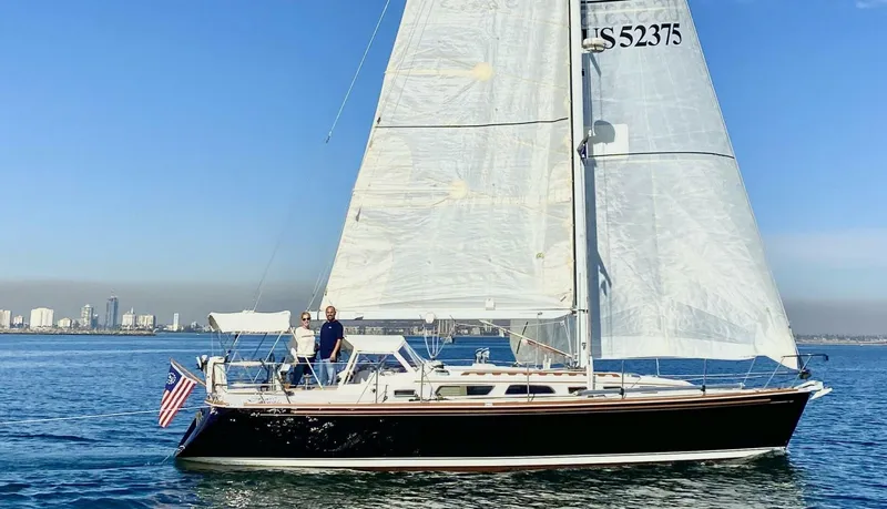 Slide: The Image of Sabre 402 Sail 1999 - 47