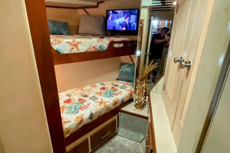 Slide: The Image of Bertram 58 Flybridge Motor Yacht 1986 - 104
