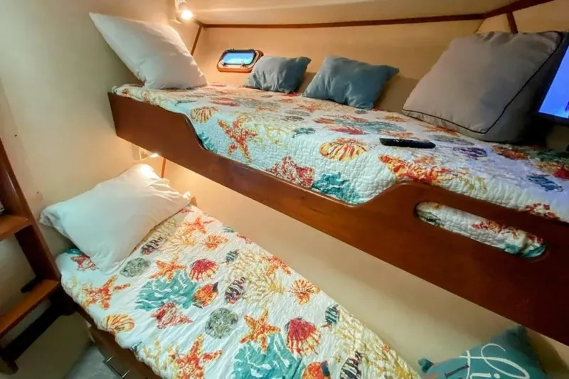 Slide: The Image of Bertram 58 Flybridge Motor Yacht 1986 - 106