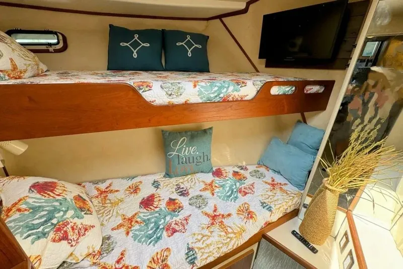 Slide: The Image of Bertram 58 Flybridge Motor Yacht 1986 - 107