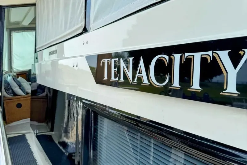 Slide: The Image of Bertram 58 Flybridge Motor Yacht 1986 - 11