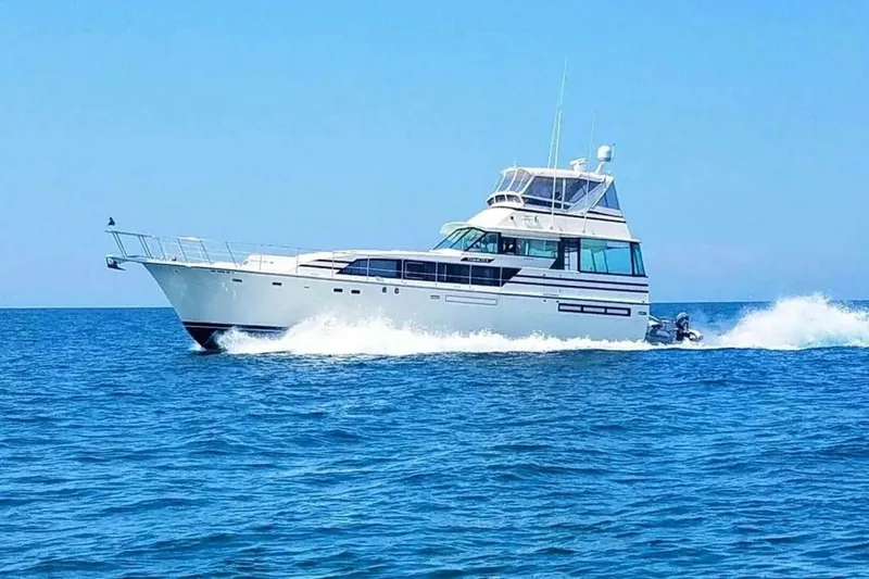 Slide: The Image of Bertram 58 Flybridge Motor Yacht 1986 - 12