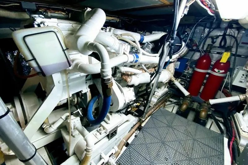 Slide: The Image of Bertram 58 Flybridge Motor Yacht 1986 - 131