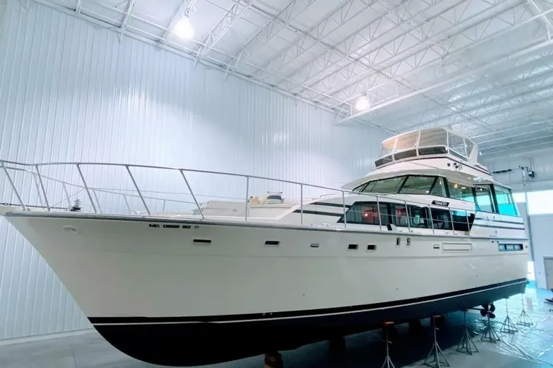 Slide: The Image of Bertram 58 Flybridge Motor Yacht 1986 - 21