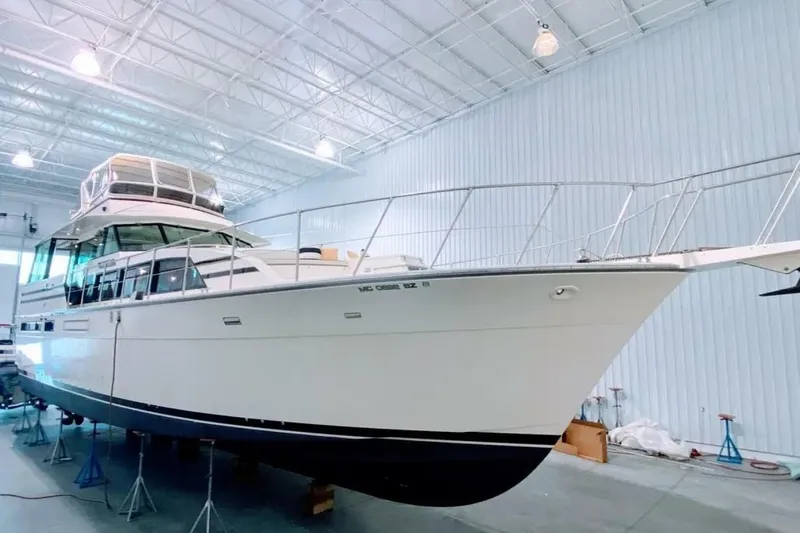Slide: The Image of Bertram 58 Flybridge Motor Yacht 1986 - 22