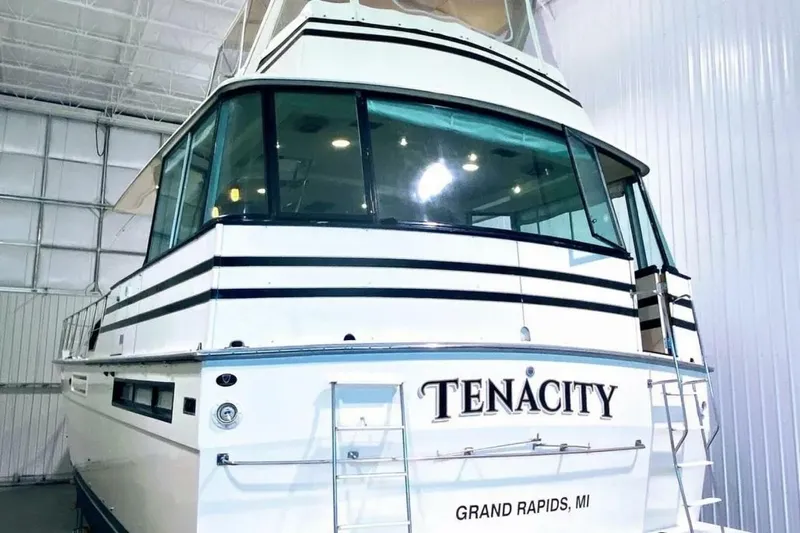 Slide: The Image of Bertram 58 Flybridge Motor Yacht 1986 - 24