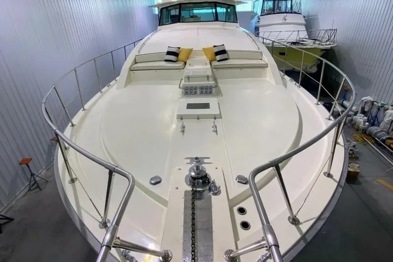 Slide: The Image of Bertram 58 Flybridge Motor Yacht 1986 - 30