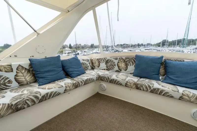 Slide: The Image of Bertram 58 Flybridge Motor Yacht 1986 - 5