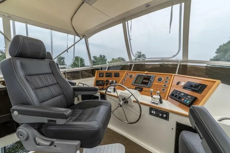 Slide: The Image of Bertram 58 Flybridge Motor Yacht 1986 - 68