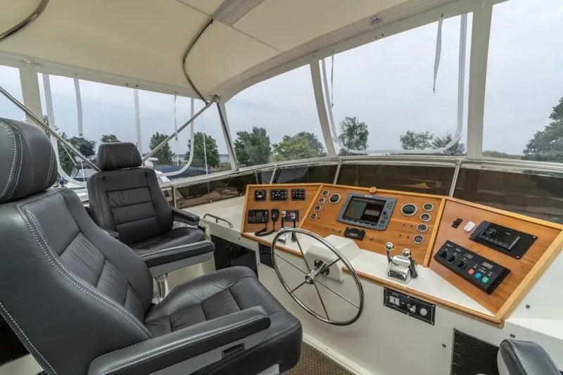 Slide: The Image of Bertram 58 Flybridge Motor Yacht 1986 - 69