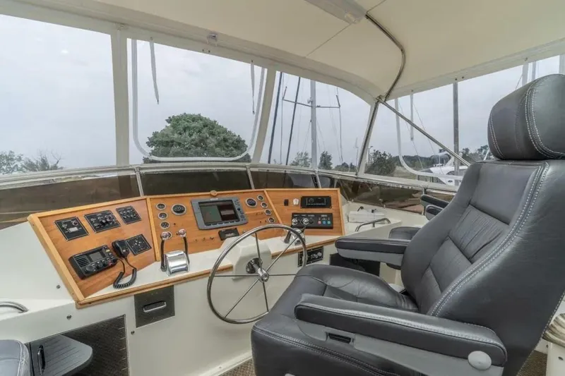 Slide: The Image of Bertram 58 Flybridge Motor Yacht 1986 - 72
