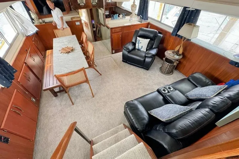Slide: The Image of Bertram 58 Flybridge Motor Yacht 1986 - 75
