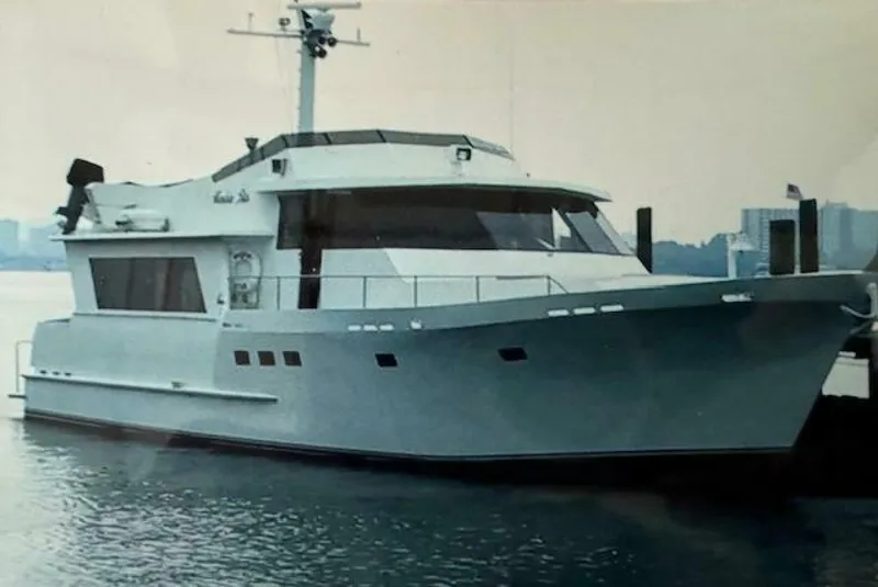 Slide: The Image of Motor Yacht 70 Brata 1990 - 10