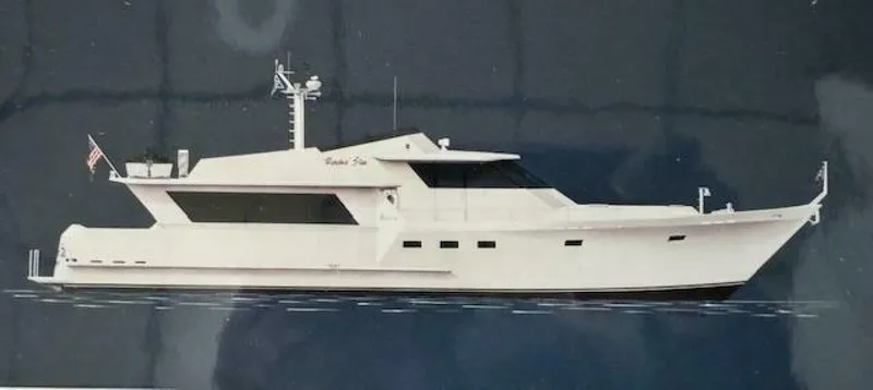 Slide: The Image of Motor Yacht 70 Brata 1990 - 6
