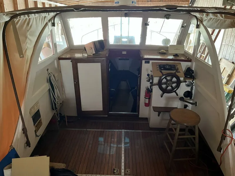 Slide: The Image of Bunker and Ellis Downeast Bass Boat 1960 - 13