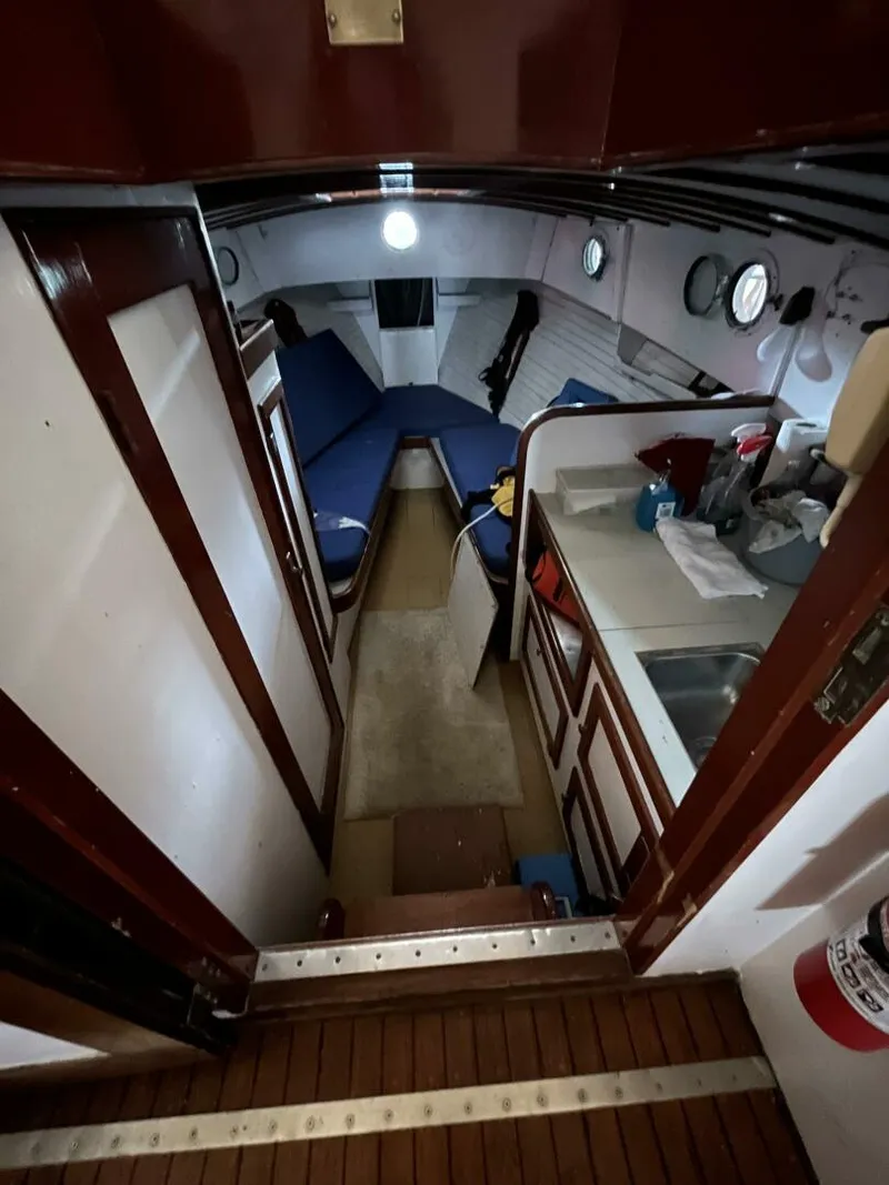 Slide: The Image of Bunker and Ellis Downeast Bass Boat 1960 - 14