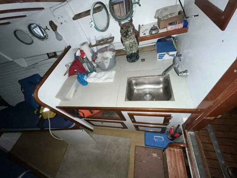Slide: The Image of Bunker and Ellis Downeast Bass Boat 1960 - 15
