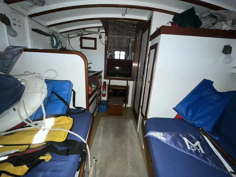 Slide: The Image of Bunker and Ellis Downeast Bass Boat 1960 - 16