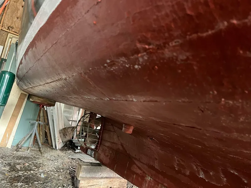 Slide: The Image of Bunker and Ellis Downeast Bass Boat 1960 - 34
