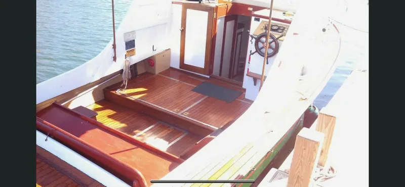 Slide: The Image of Bunker and Ellis Downeast Bass Boat 1960 - 37
