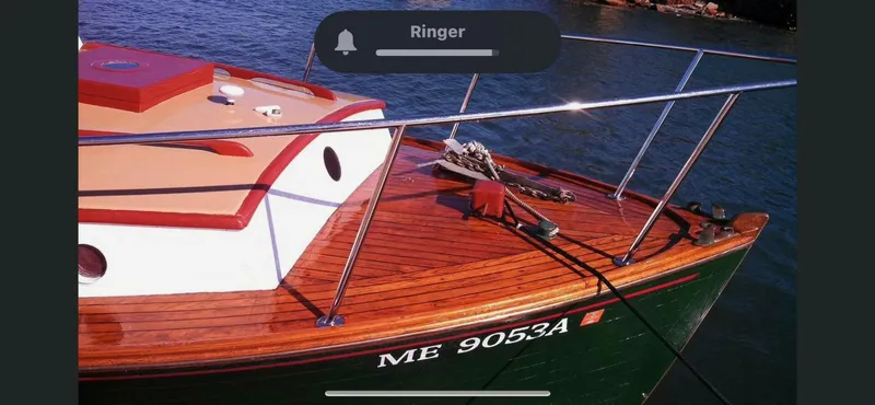 Slide: The Image of Bunker and Ellis Downeast Bass Boat 1960 - 38