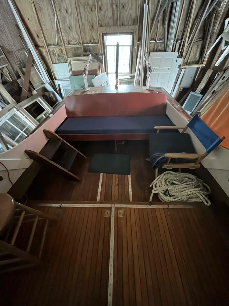 Slide: The Image of Bunker and Ellis Downeast Bass Boat 1960 - 47
