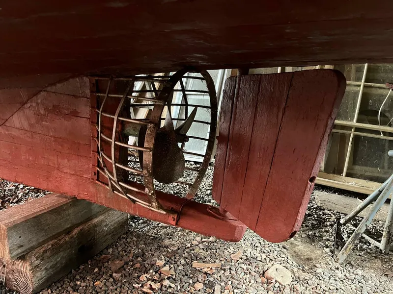 Slide: The Image of Bunker and Ellis Downeast Bass Boat 1960 - 5