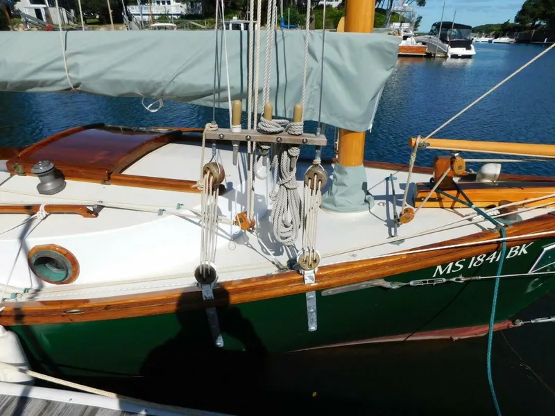 Slide: The Image of Custom Passamaquoddy Friendship Sloop 1976 - 10