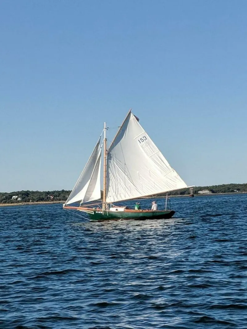 Slide: The Image of Custom Passamaquoddy Friendship Sloop 1976 - 13