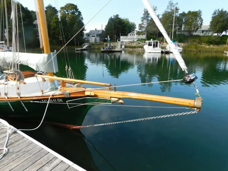 Slide: The Image of Custom Passamaquoddy Friendship Sloop 1976 - 5