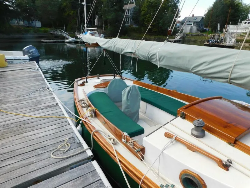 Slide: The Image of Custom Passamaquoddy Friendship Sloop 1976 - 8