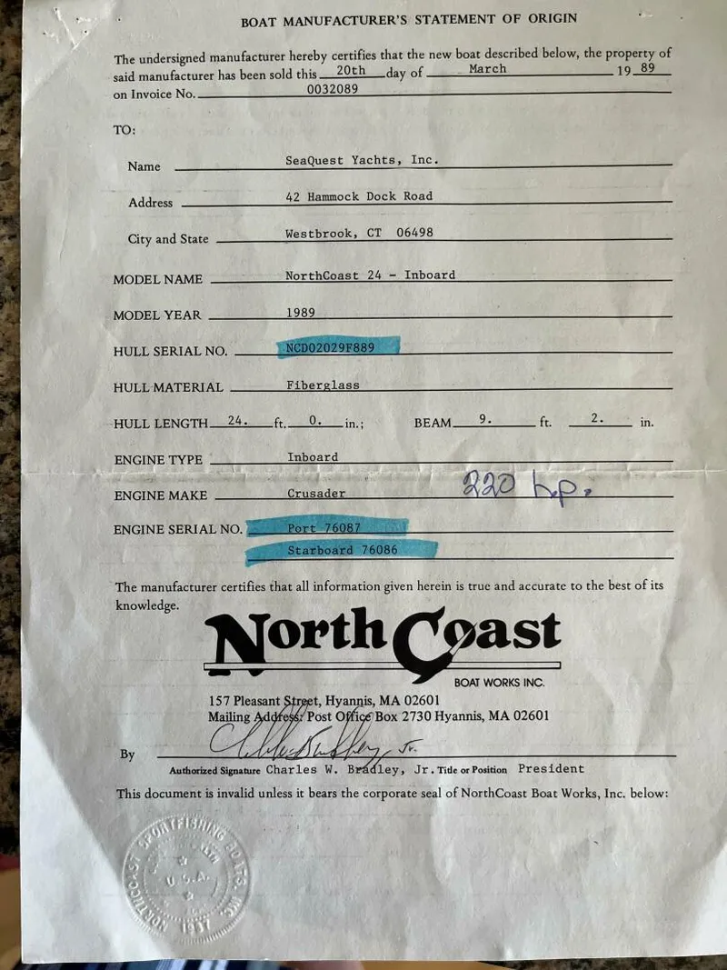 Slide: The Image of North Coast Sportfish 1989 - 17